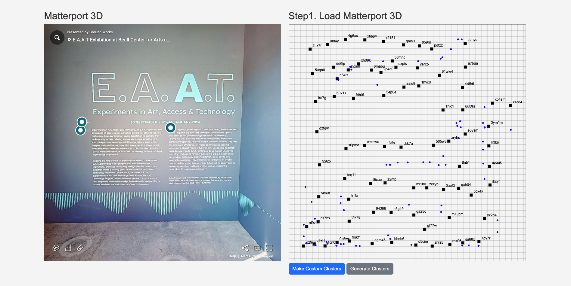 Step 1. Load Matterport 3D model.