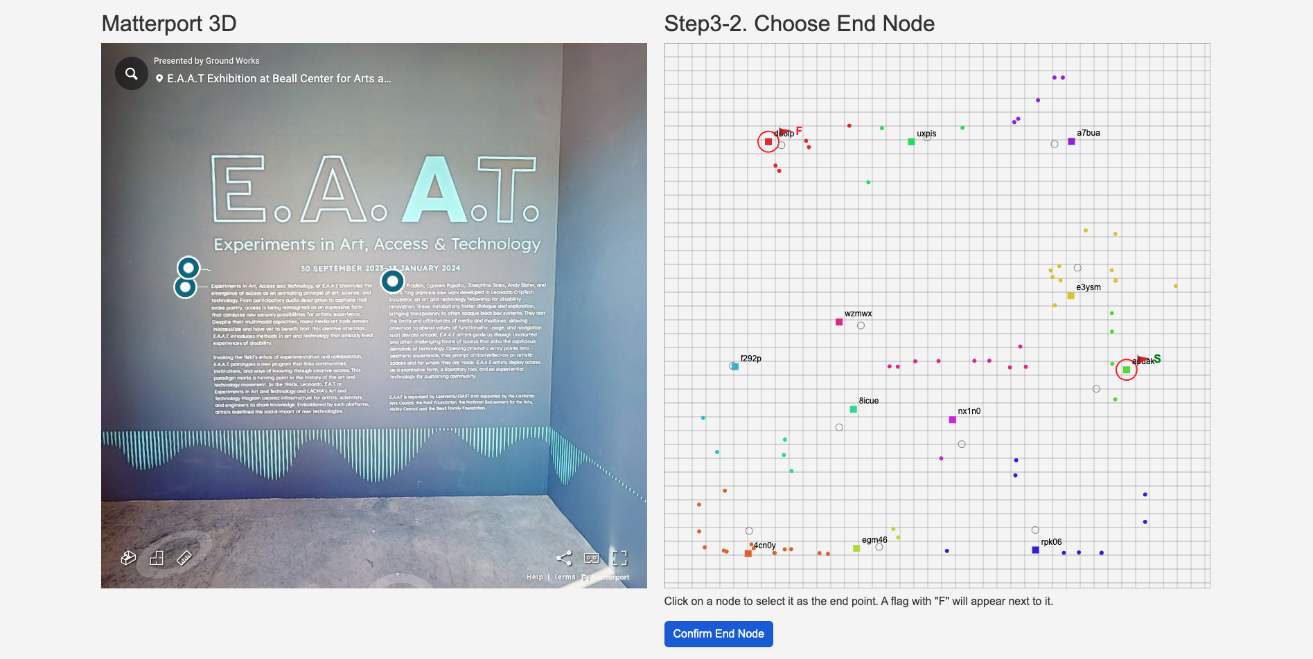 Step 4. Choose end node.